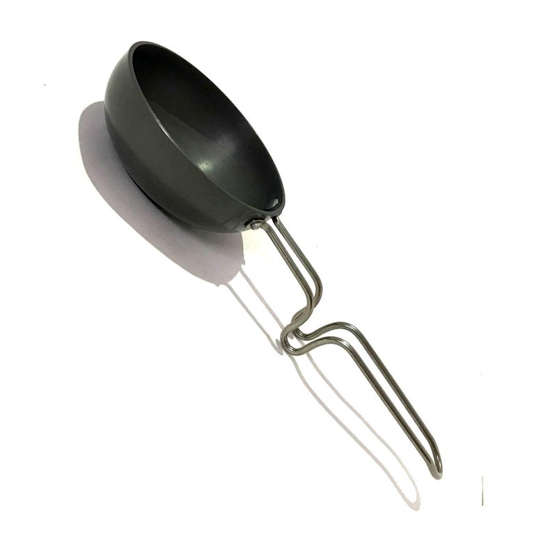 GD G&D GD Tadka Pan Aluminum Non Stick Large Chowka Pan Kadai Vagariya for Cooking Hotel Home Restaurant Spice Heating - Image 4